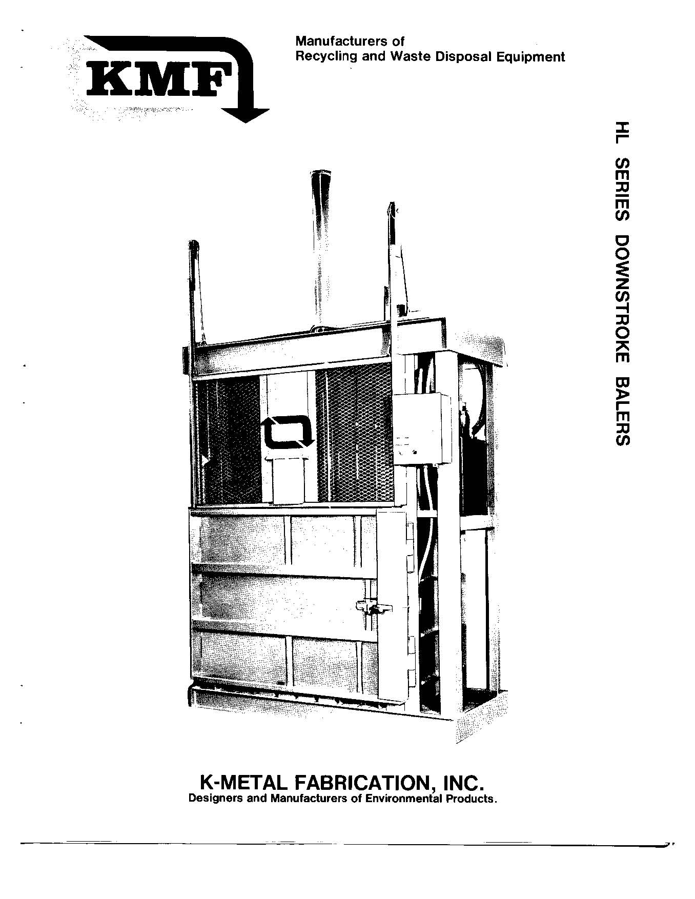 K-Metal : KMF K Metal Vertical Baler Manual PDF